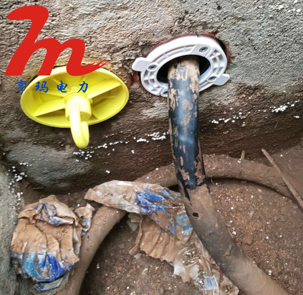 云霄民用低压改建项目封堵现场教学