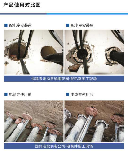 线缆管道封堵器