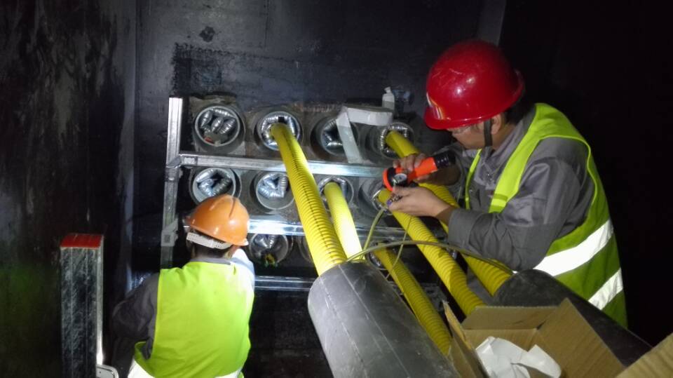充气式电缆管安装工具及包装方法