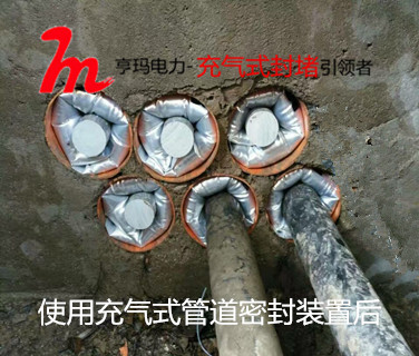 电缆管道封堵，充气式管道封堵装置